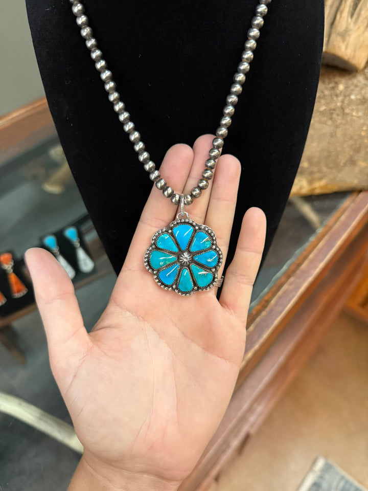 Translation missing: en.Sleeping Beauty Turquoise Pendant