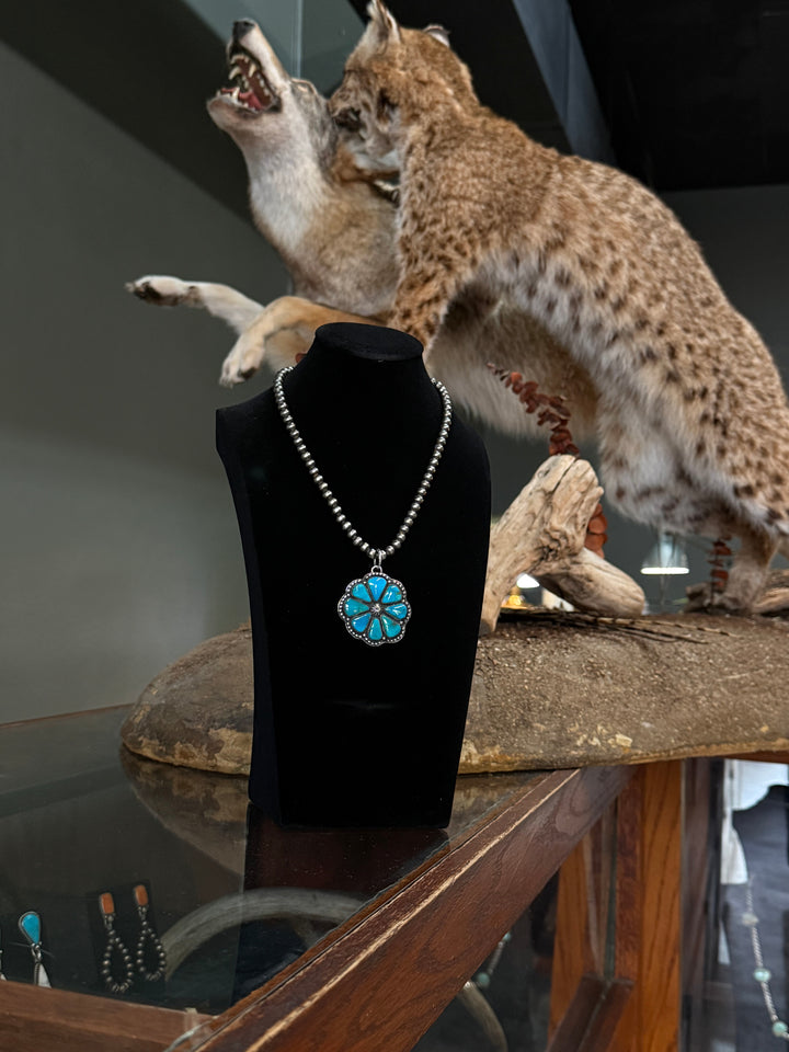 Translation missing: en.Sleeping Beauty Turquoise Pendant