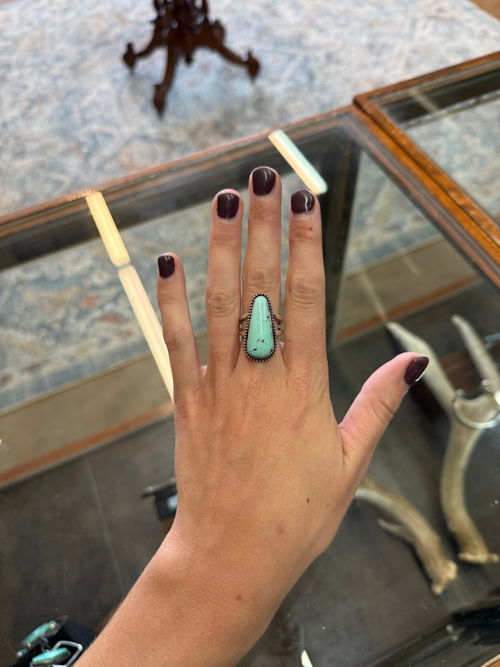Translation missing: en.Natural Evans Turquoise Ring