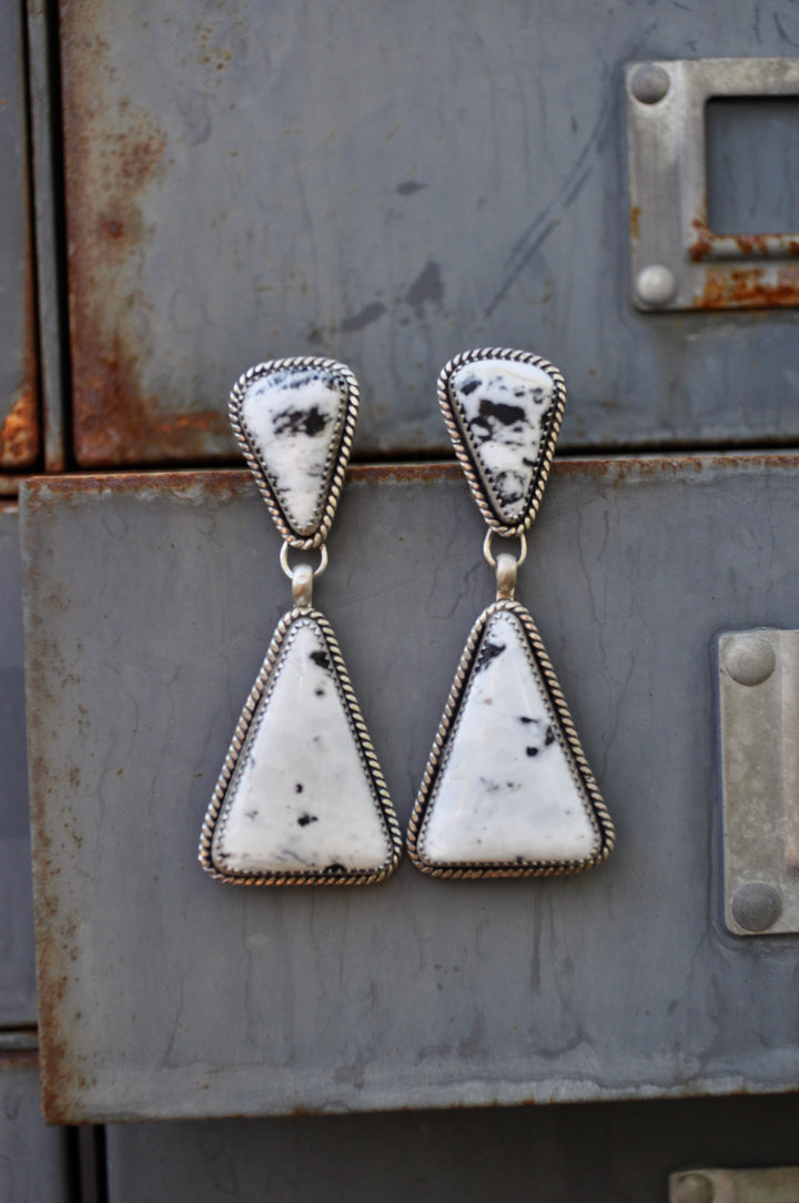 Translation missing: en.White Buffalo Earrings