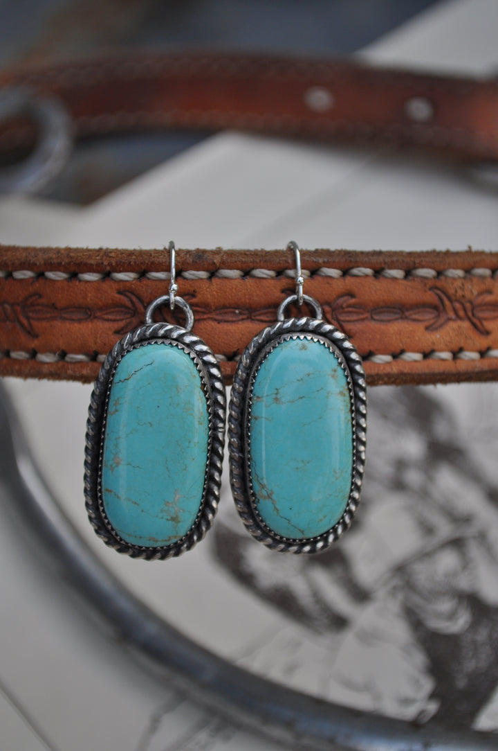 Translation missing: en.Turquoise Earrings