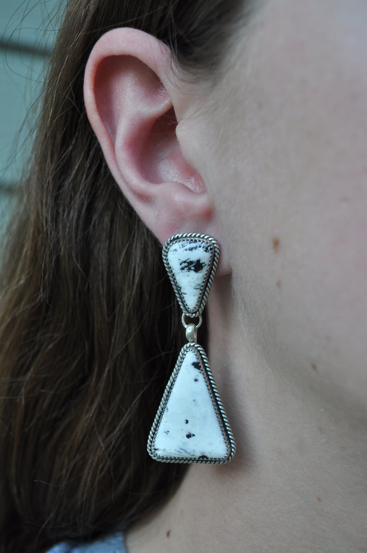 Translation missing: en.White Buffalo Earrings