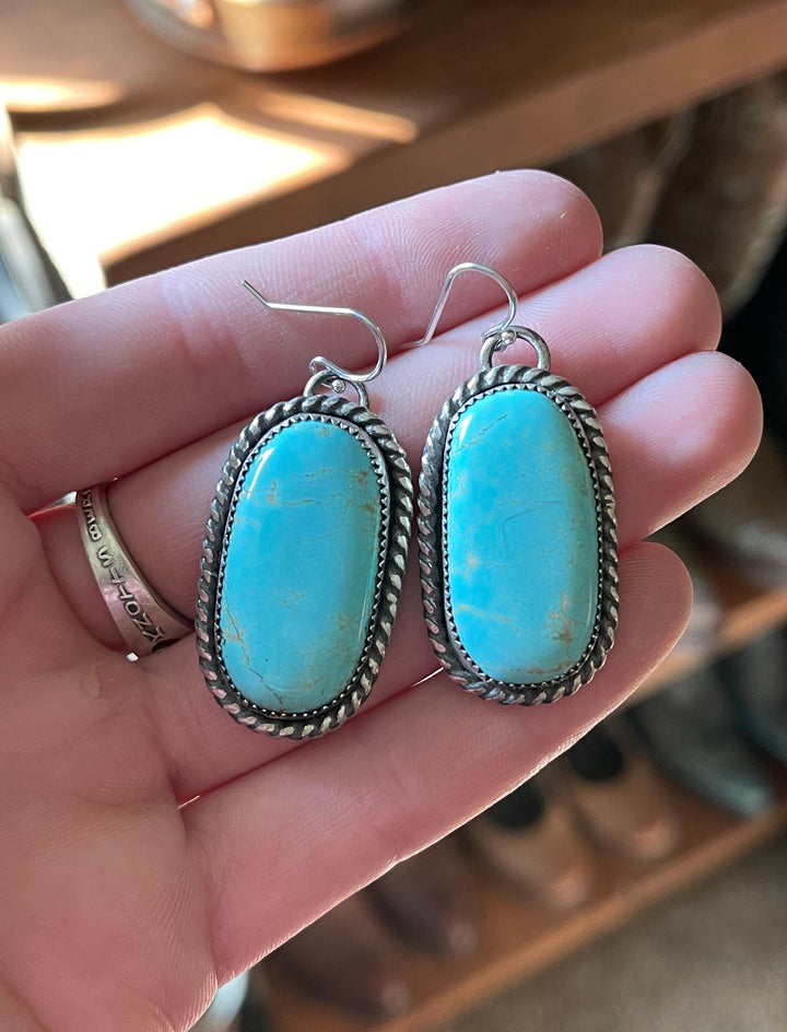 Translation missing: en.Turquoise Earrings